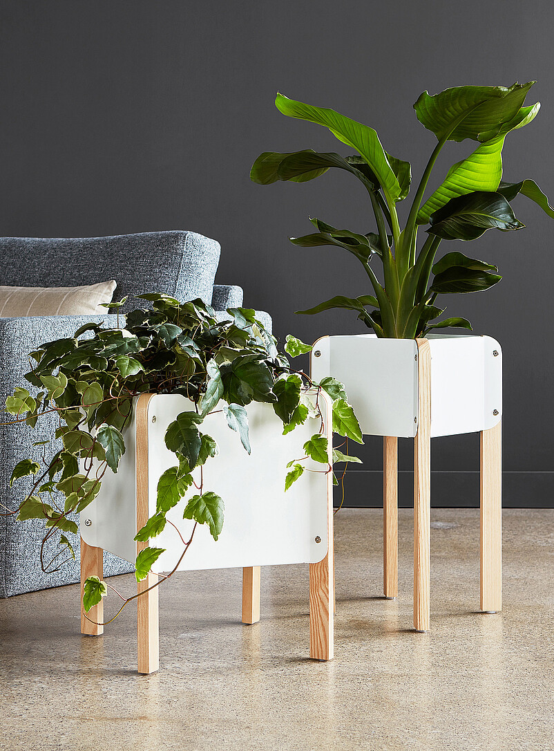 Atrium Short-Footed Planter 48 Cm High