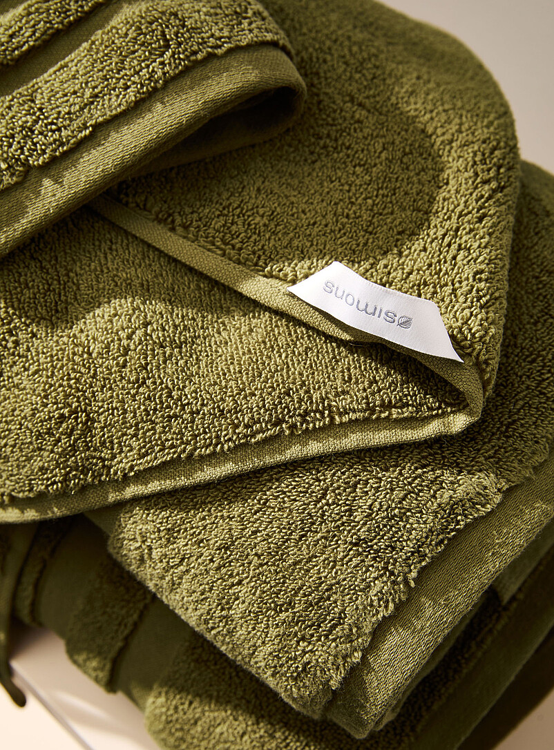 Simons Maison Off White Luxurious organic cotton towels Absorbent, highly soft and plus