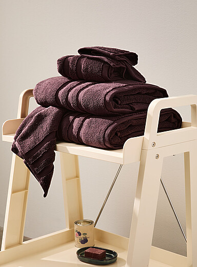 Simons Maison Blue Luxurious organic cotton towels Absorbent, highly soft and plus