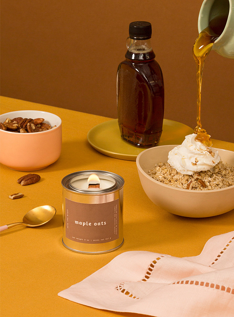 Mala the Brand Maple Oats  Fall-scented candle