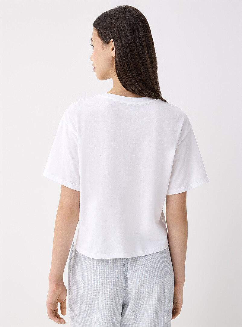 Twik: Le t-shirt Monet Gris pour femme
