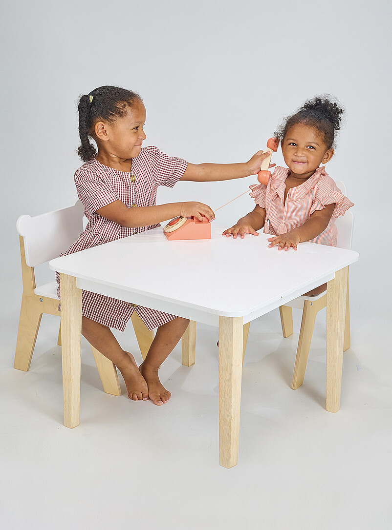 Kids' animal chairs and table set 3 pieces product image 2