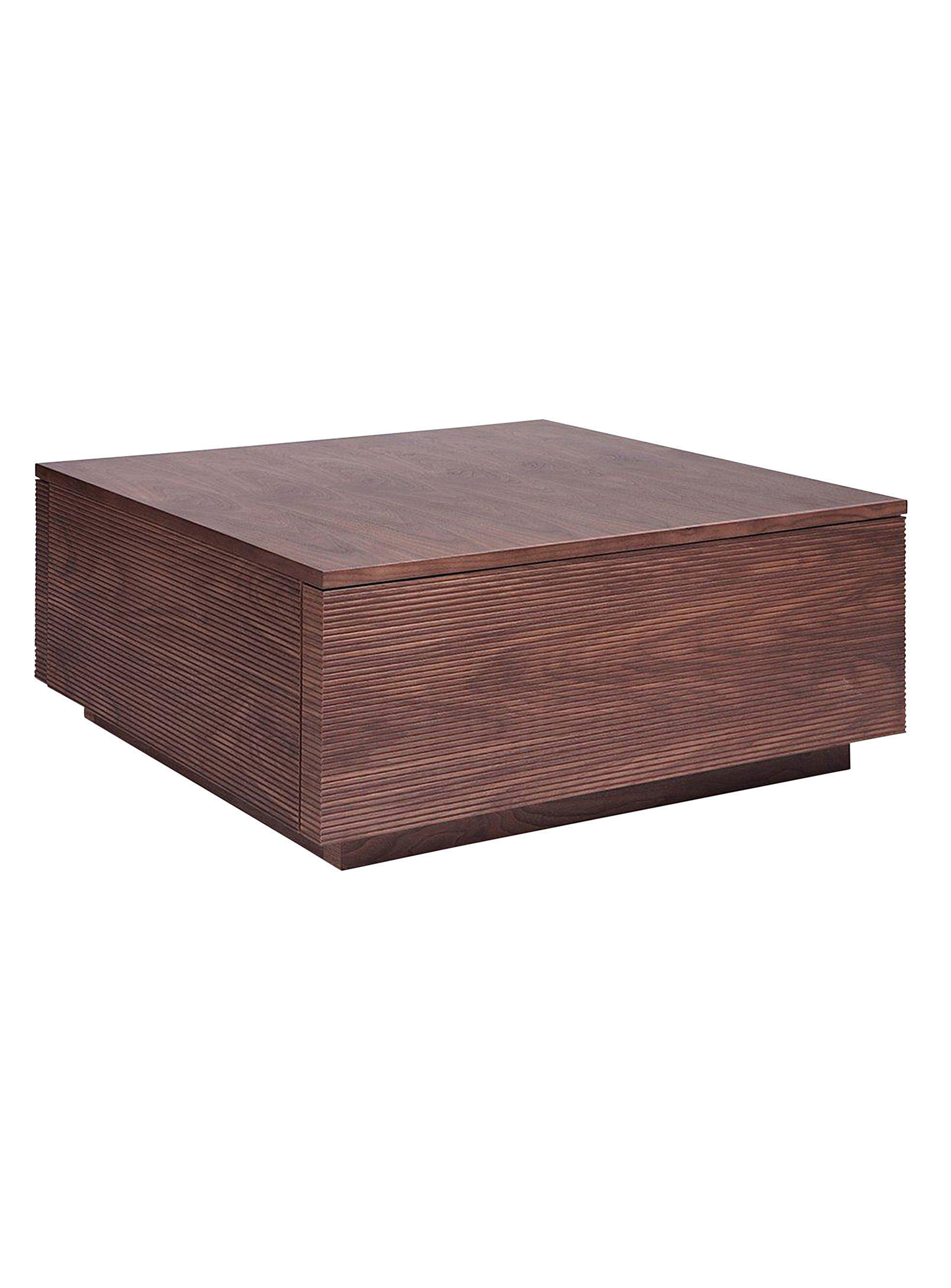Simons Maison Modern Square Coffee Table In Brown