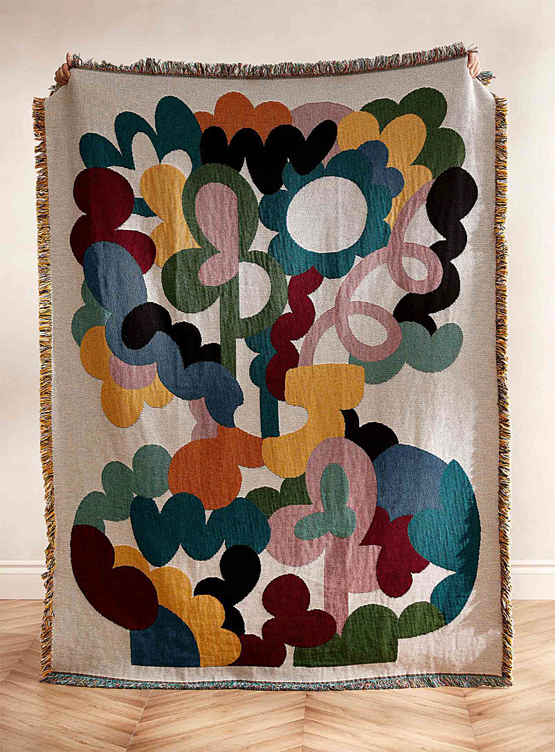 Slowdown Studio Assorted Alessi abstract tapestry throw 137 x 178 cm