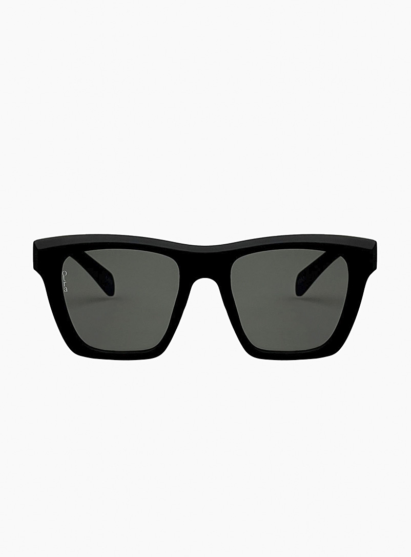 Otra: Les lunettes de soleil carrées Aspen Noir pour homme
