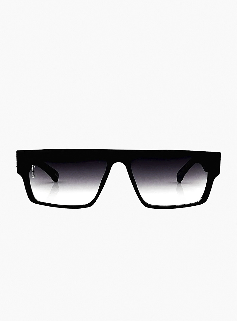 Otra Black Izzy square sunglasses for men