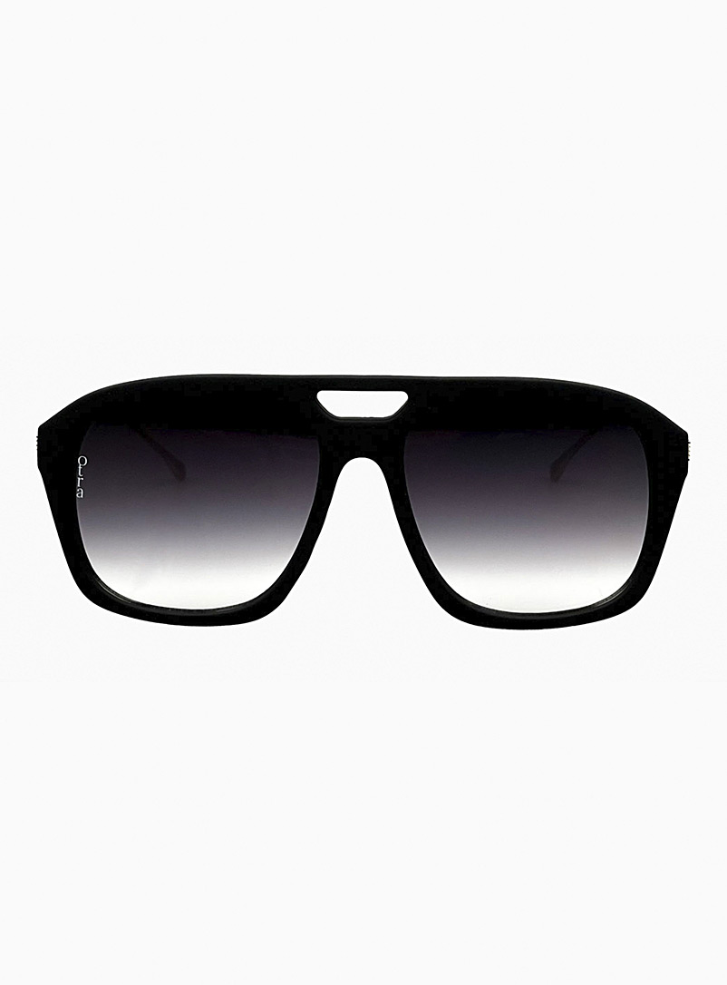 Otra Black Reina aviator sunglasses for men