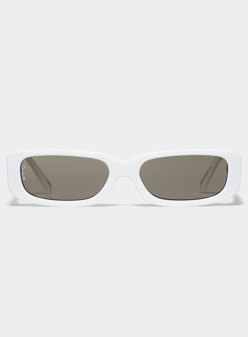 Otra: Les lunettes de soleil rectangulaires Sunny Charbon pour homme