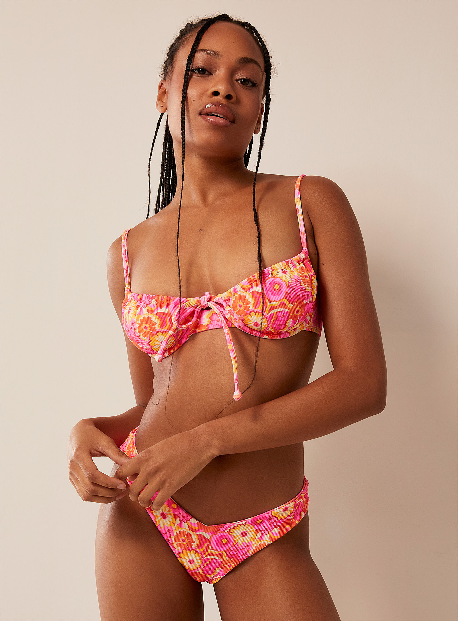 Kulani Kinis - Women's Love Story O-ring bandeau bikini top