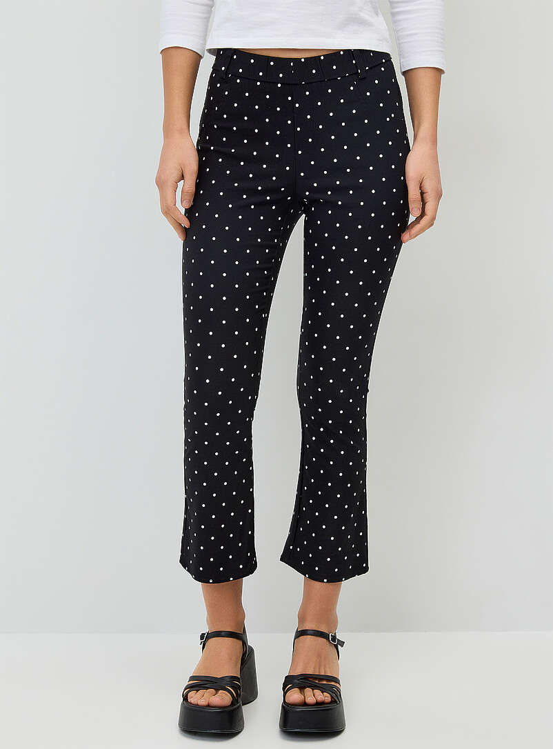 Pretty Garbage: Le capri &eacute;vas&eacute; petits pois Pois pour femme