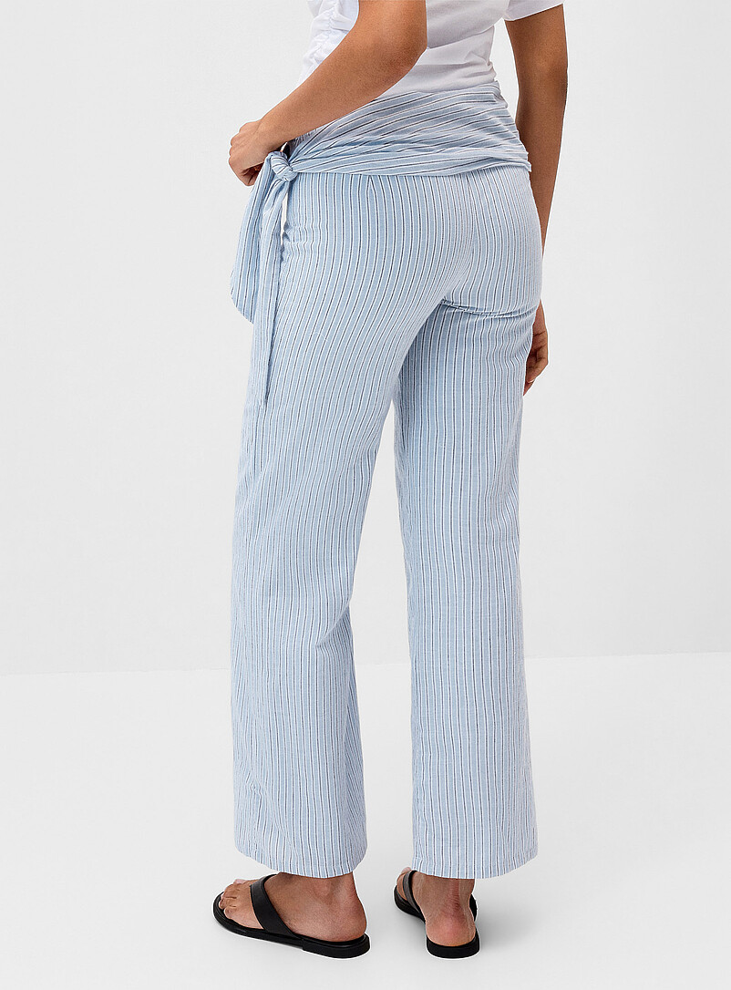 Side ribbon pyjama stripes pant product image 3
