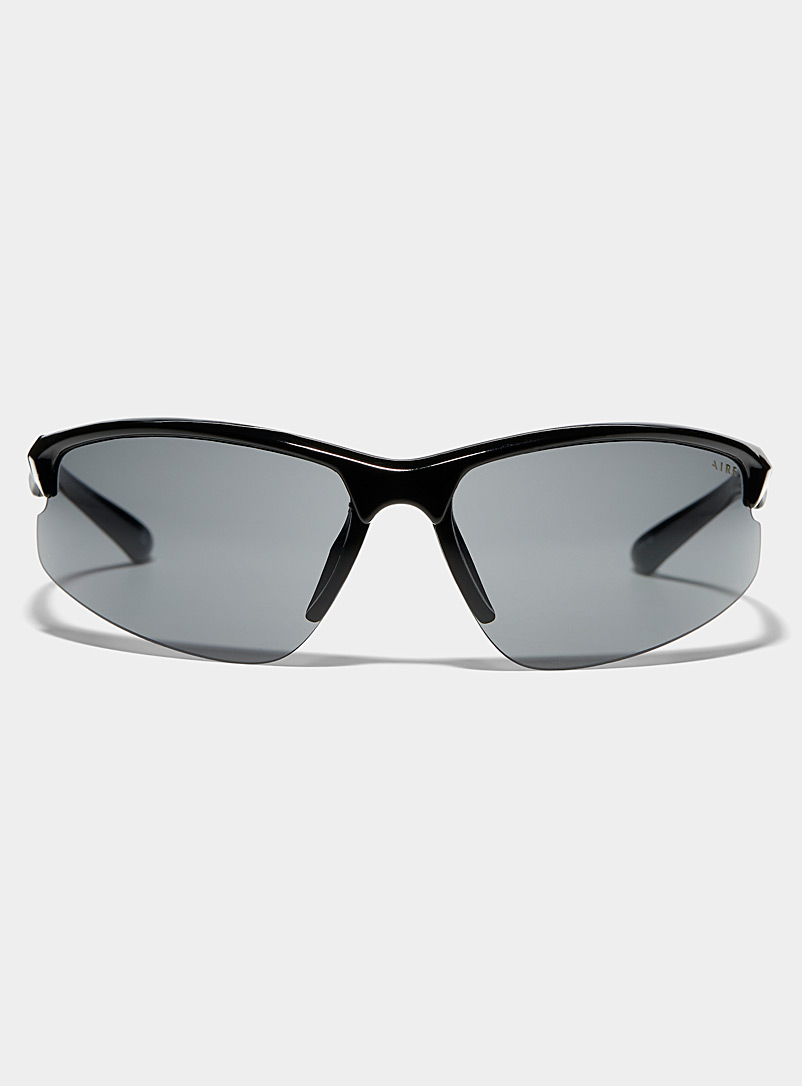 AIRE Black Cetus sport sunglasses for women