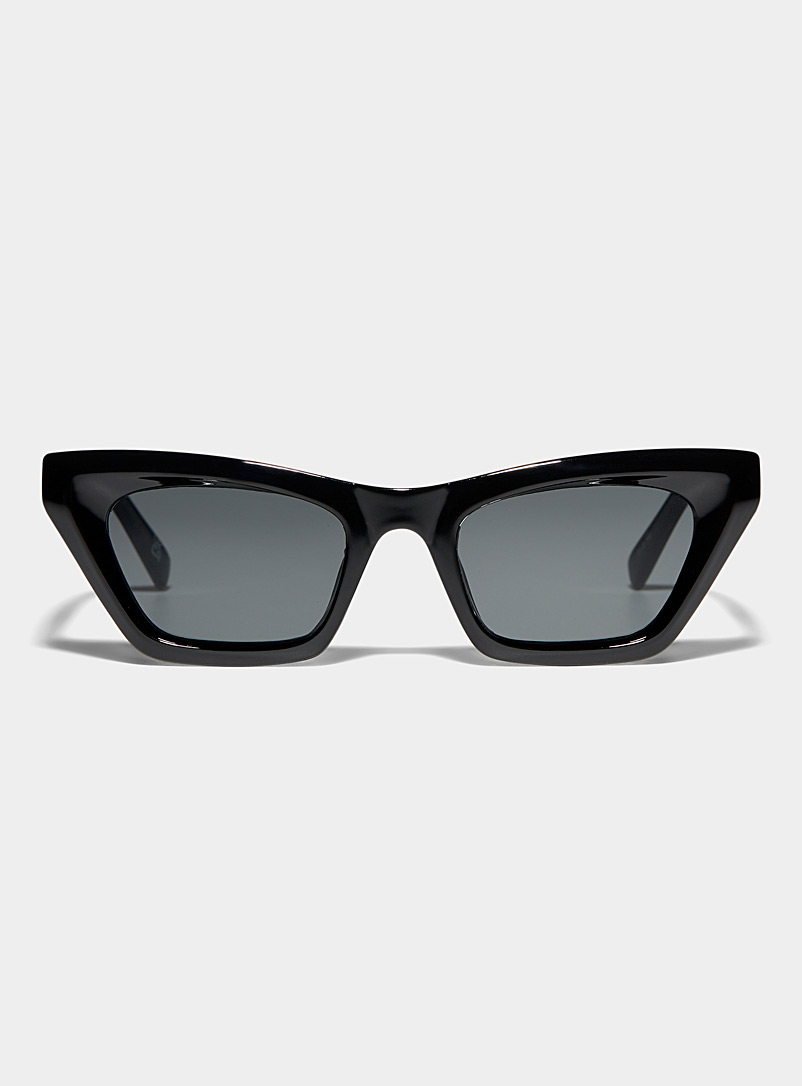 AIRE: Les lunettes de soleil œil de chat Capricornus Noir pour femme