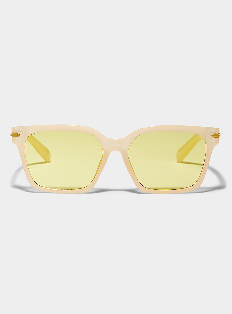 AIRE: Les lunettes de soleil carrées Galileo Sable pour femme