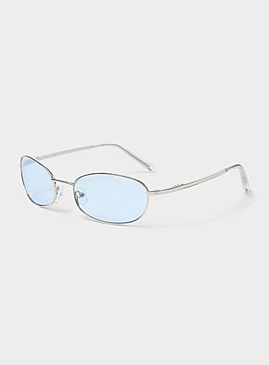 Les lunettes de soleil ovales &eacute;troites High Beam
