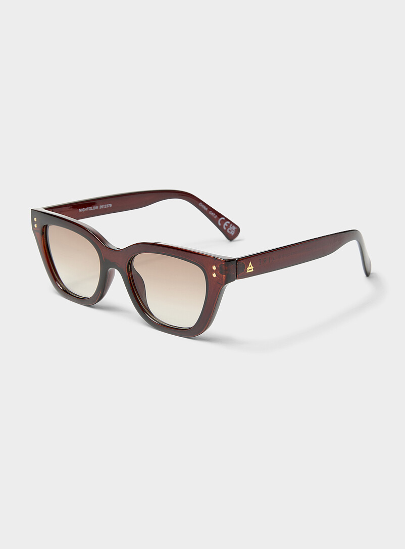 Nightglow Square Cat-Eye Sunglasses