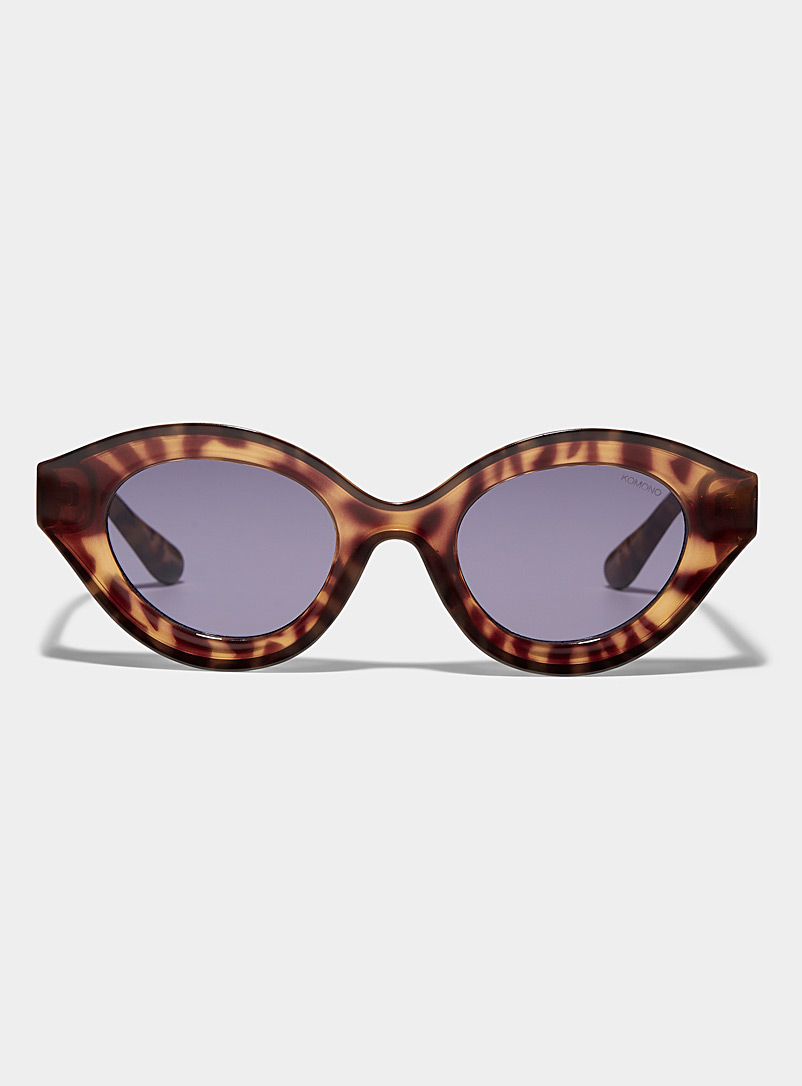 KOMONO Taupe Grace cat-eye sunglasses for women