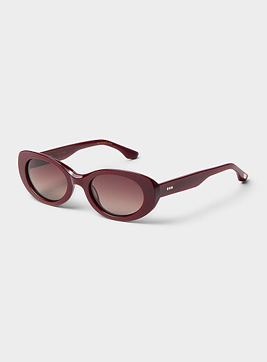 Les lunettes de soleil ovale Alice