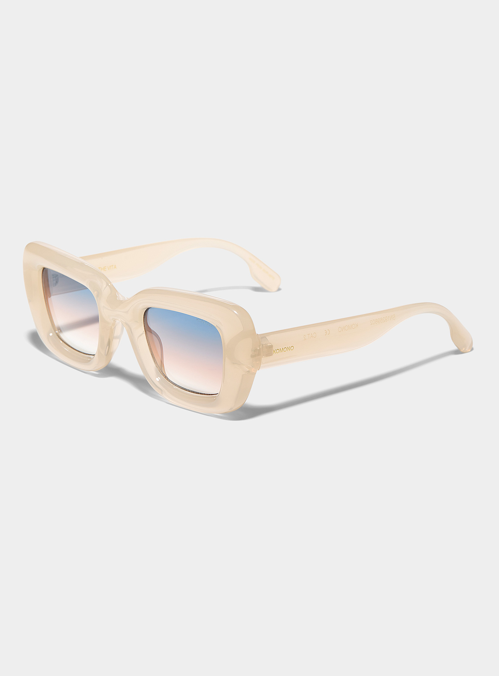 KOMONO - Les lunettes de soleil carrées Vita