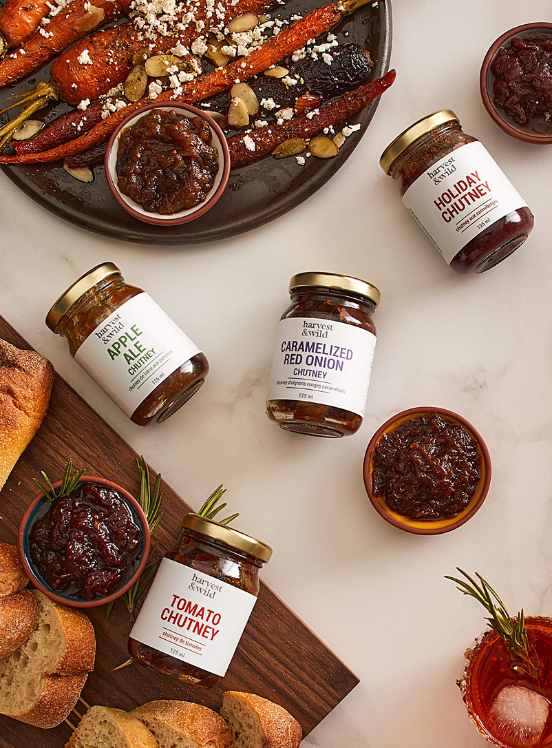 Harvest and Wild Assorted Holiday chutney 4-pack