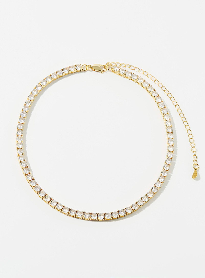 DRAE: Le collier cristaux brillants Assorti pour femme