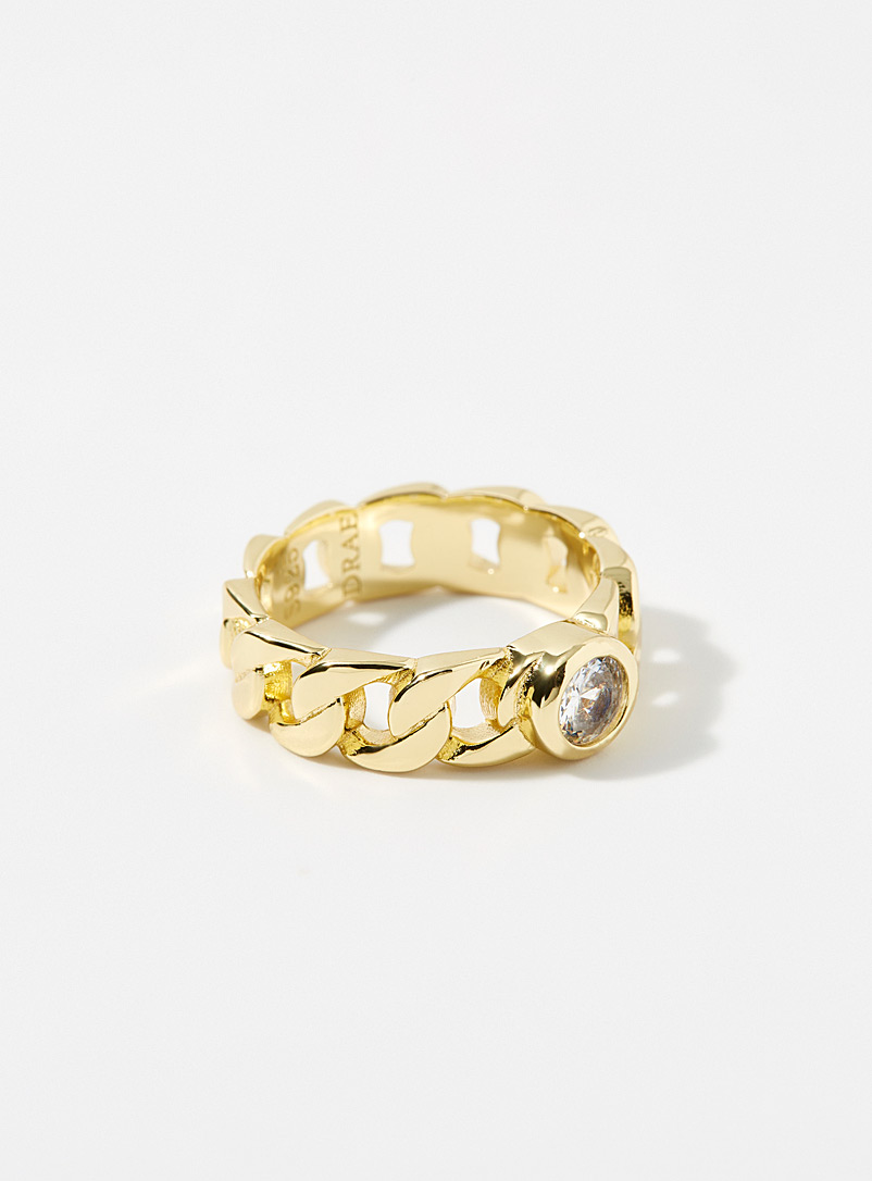 DRAE Assorted Chunky link ring for women