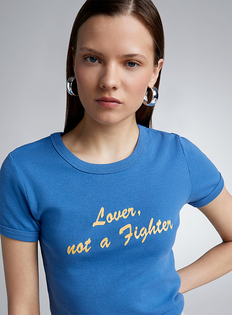 Coney Island Picnic Blue Lover tee for women