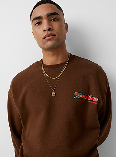 Coney Island Picnic Copper Heartless card sweatshirt for men