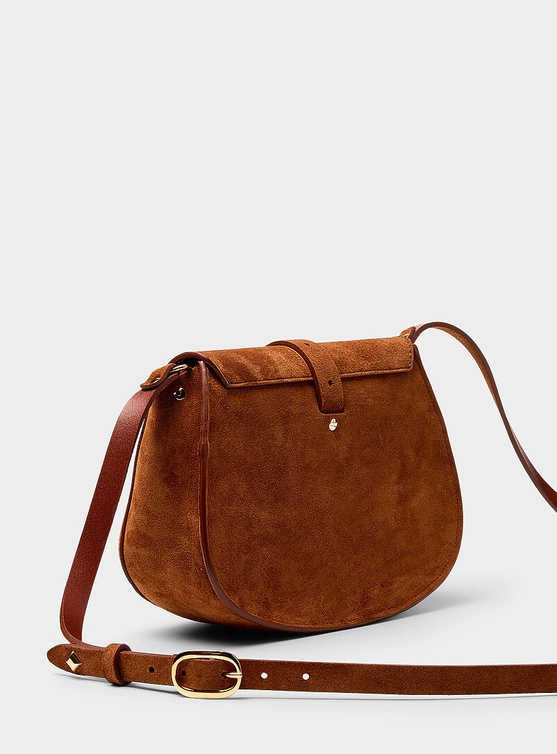 Courcy Frieda Velours suede crossbody bag product image 2