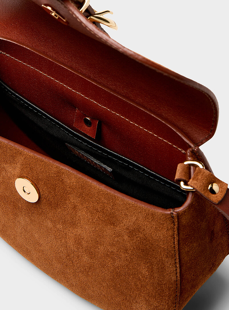 Courcy Frieda Velours suede crossbody bag product image 3