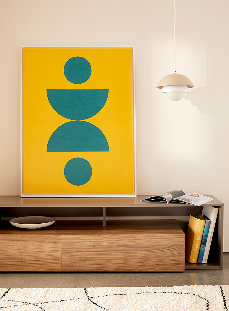 Simons Maison Assorted yellow  Retro contrast art print See available sizes
