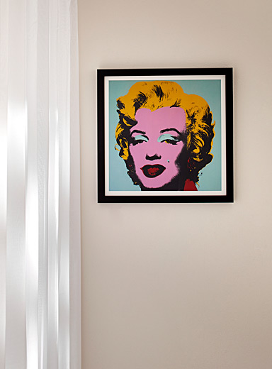 Giant Art: L'affiche Marilyn Monroe Andy Warhol Assorti
