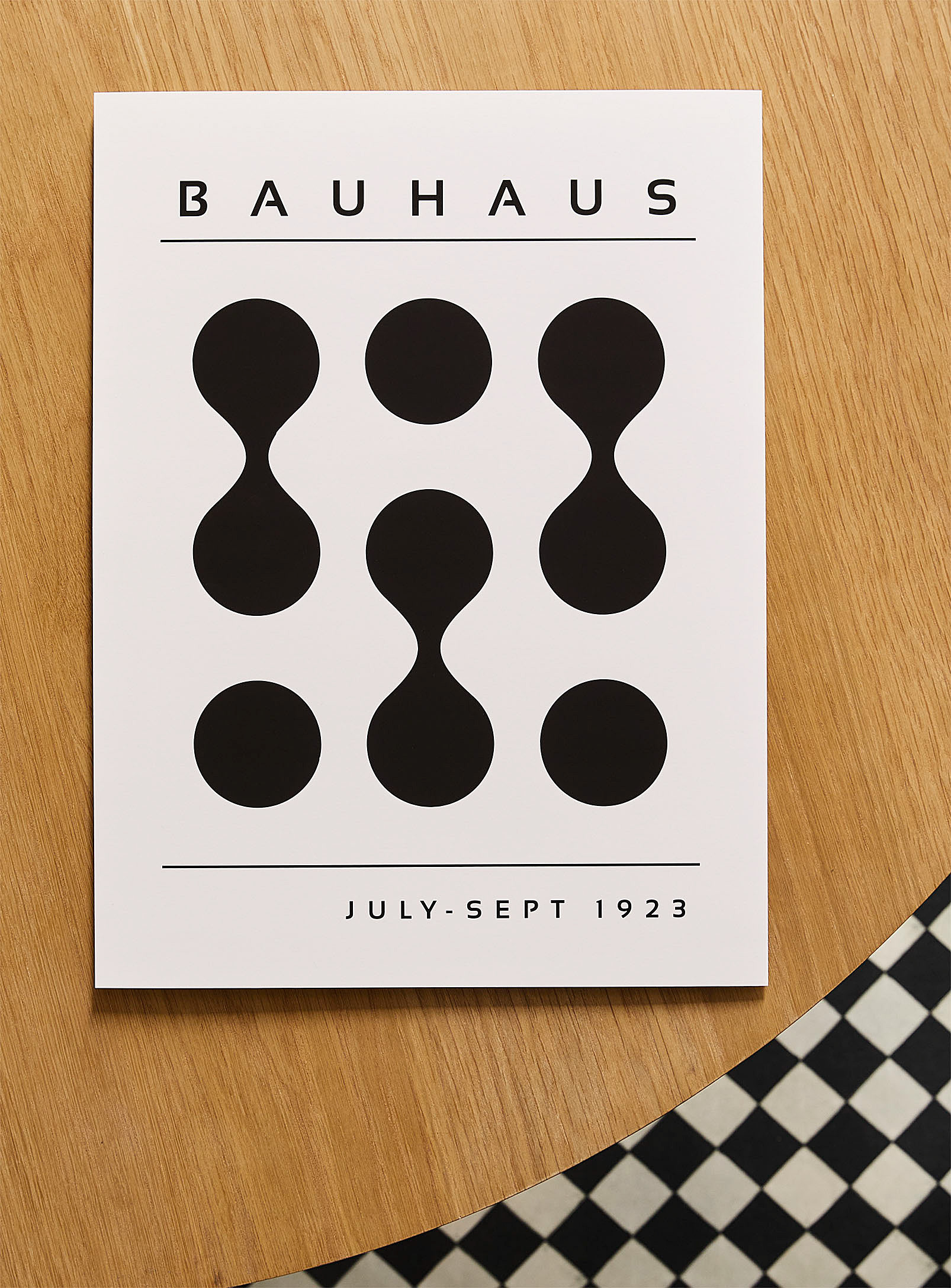 Simons Maison Bauhaus 1923 Art Print See Available Sizes In Black