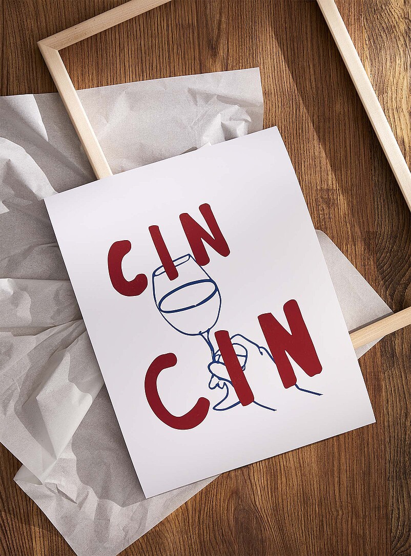 Cin Cin art print See available sizes product image (primary)