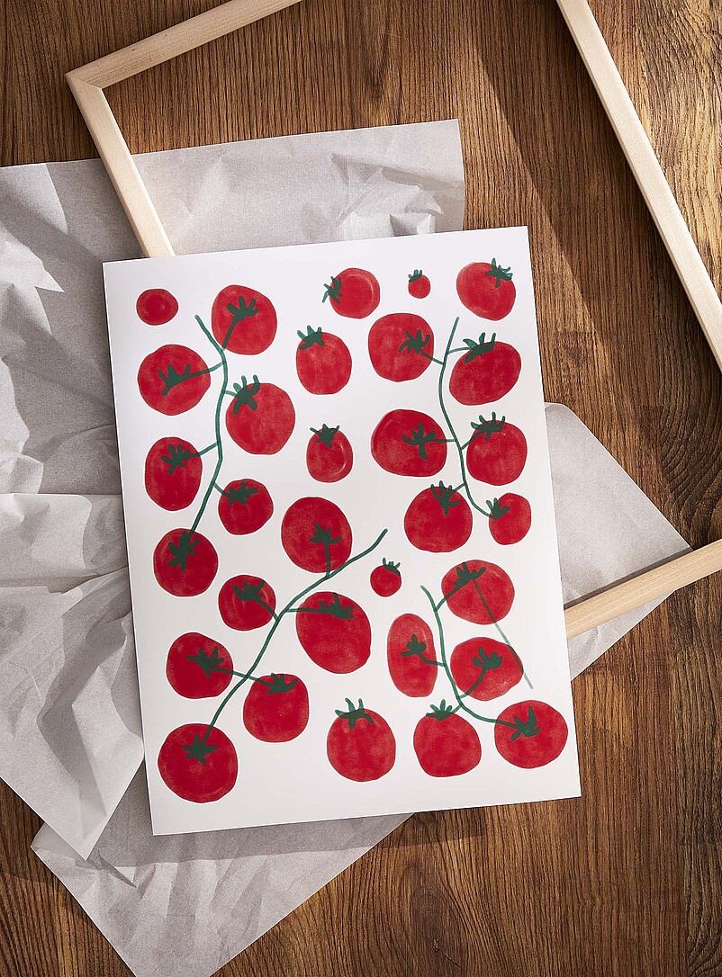 Tomatoes art print See available sizes product image (primary)