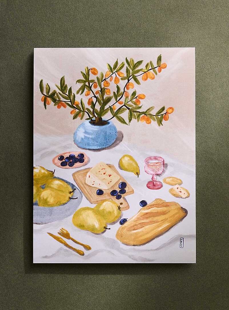 Rustic pear poster product image (primary)