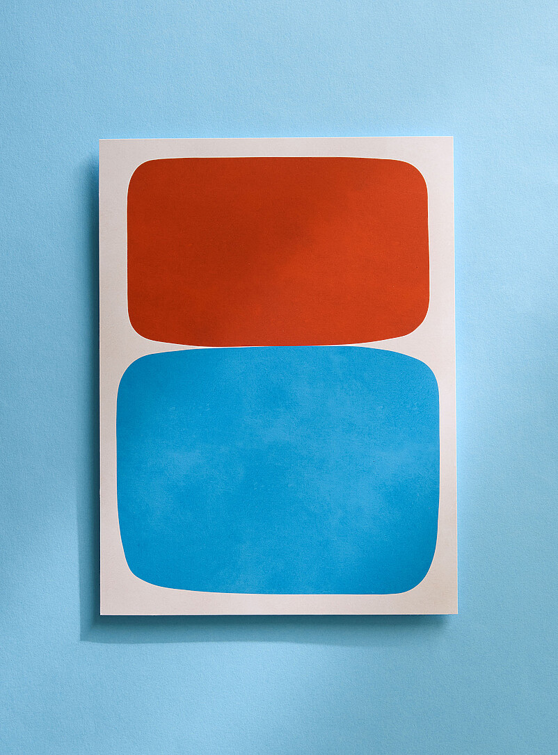 Colour Block Poster See Available Sizes