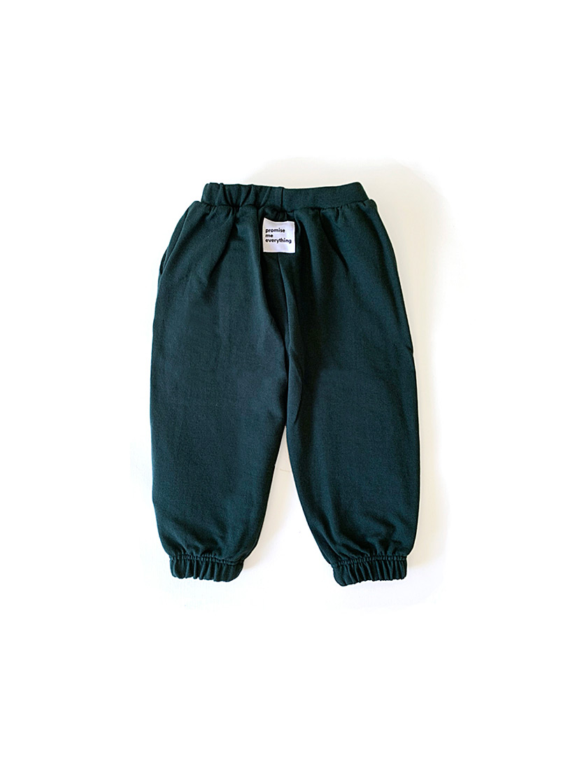 Promise Me Everything Mossy Green Pine jogger