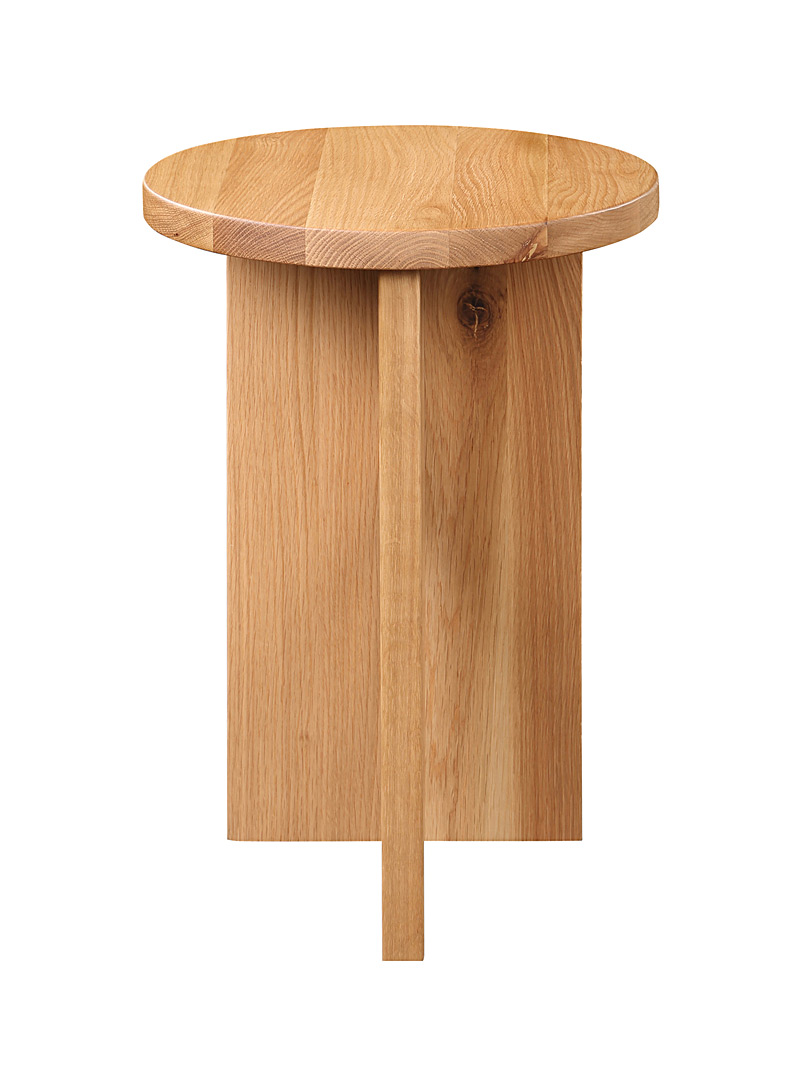 Moe's Home Collection Black Grace oak wood side table