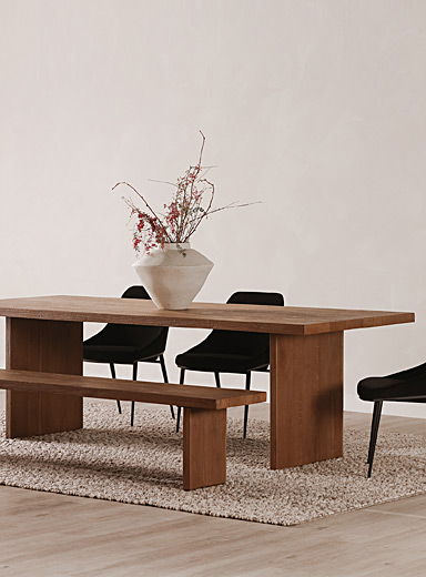 La table en ch&ecirc;ne Koshi