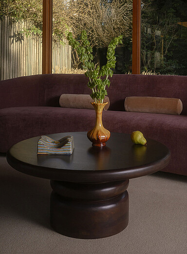 Maro round accent table