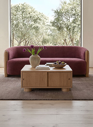 Hobbs side table with storage