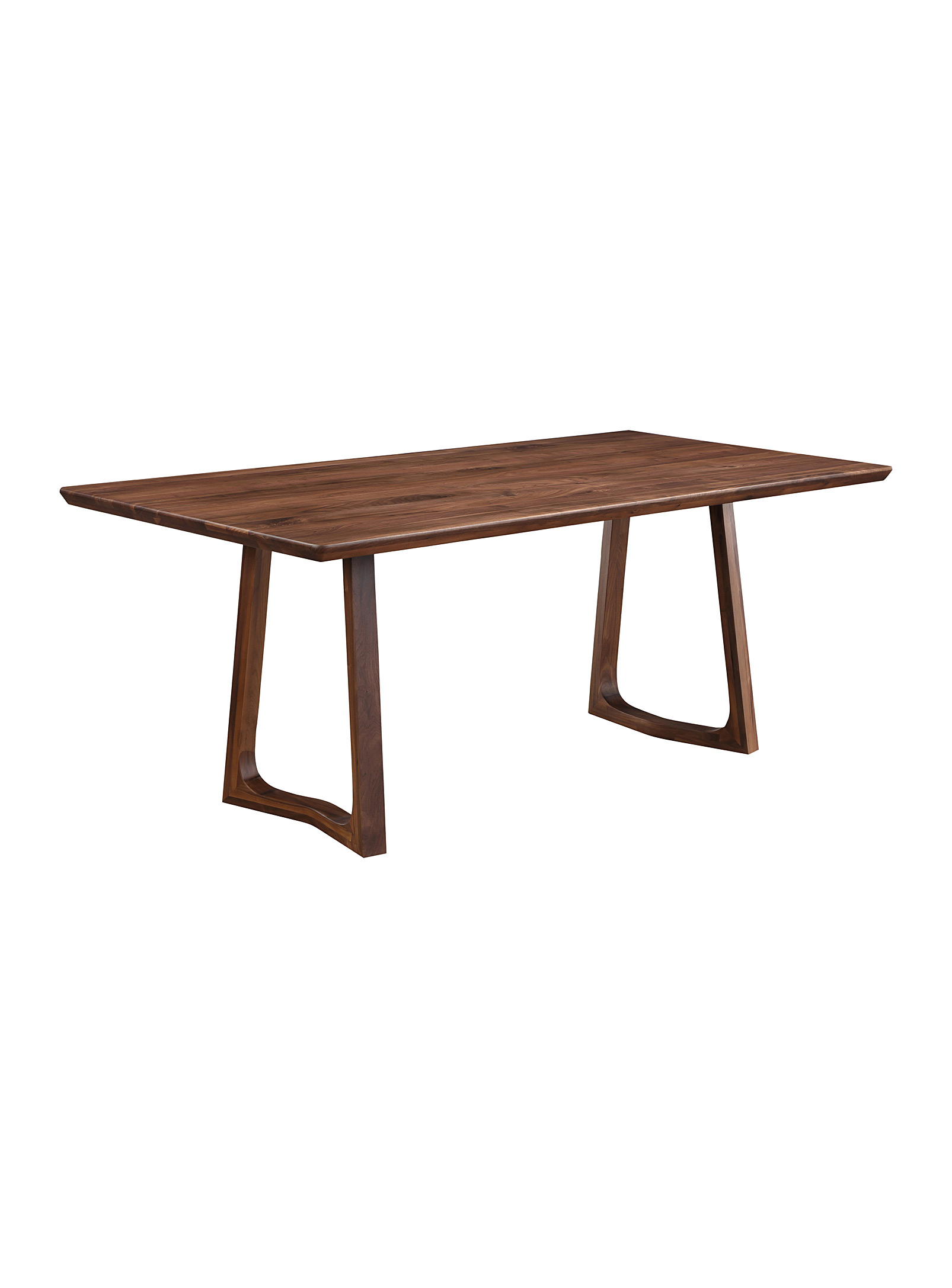 Moe's Home Collection - Walnut wood Silas rectangular dining table