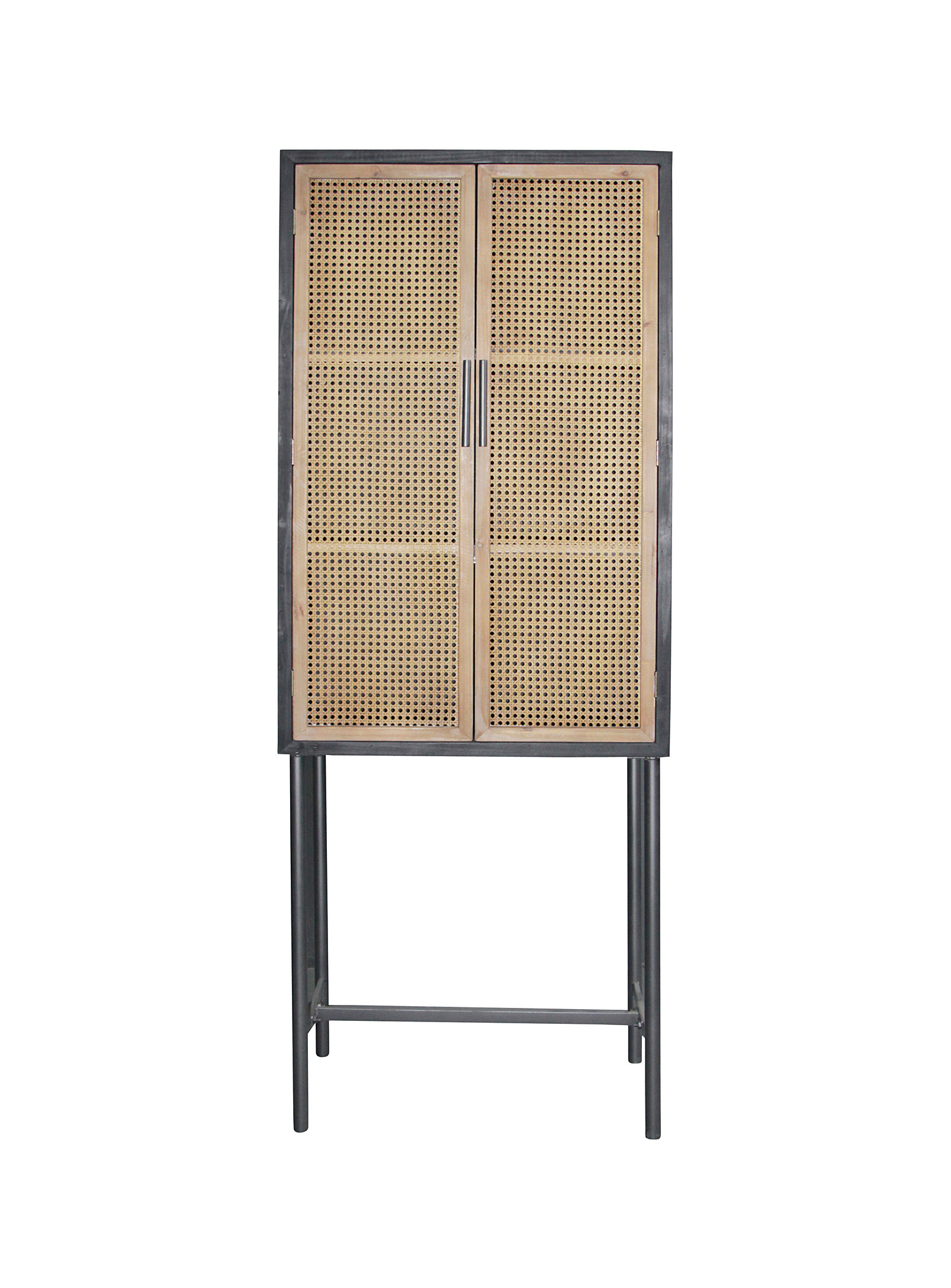 Moe's Home Collection - Bodhi rattan-footed cabinet