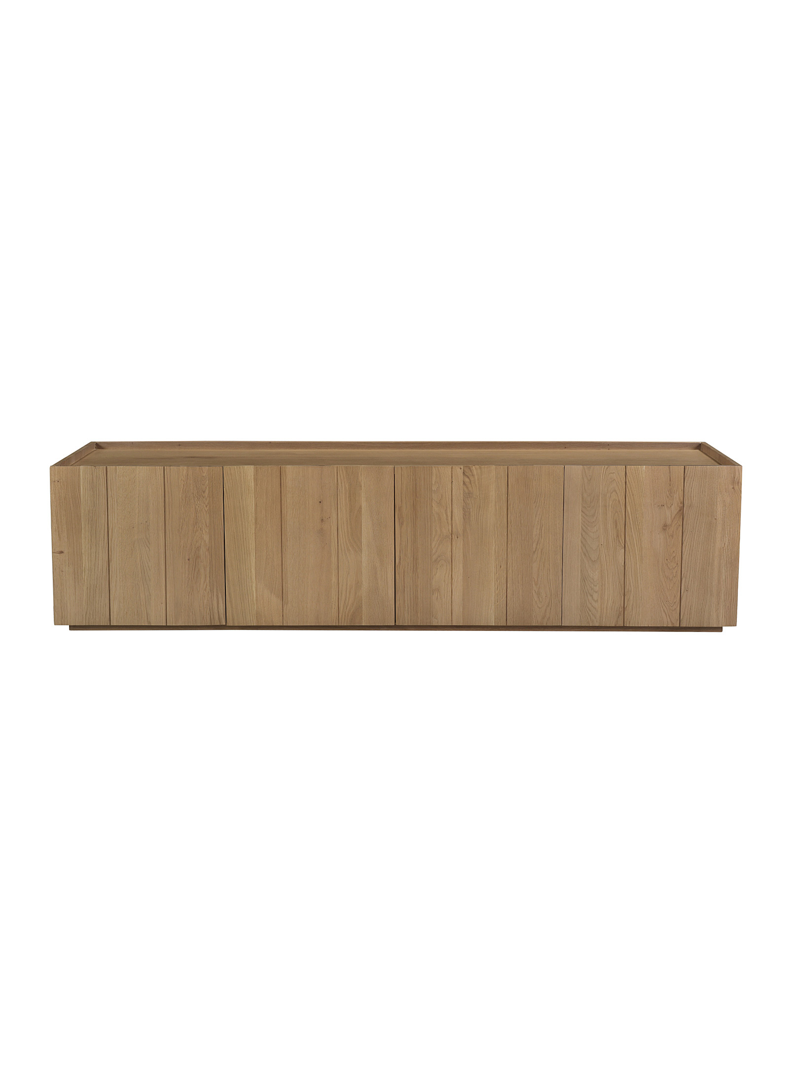 Moe's Home Collection - Plank oak wood TV unit