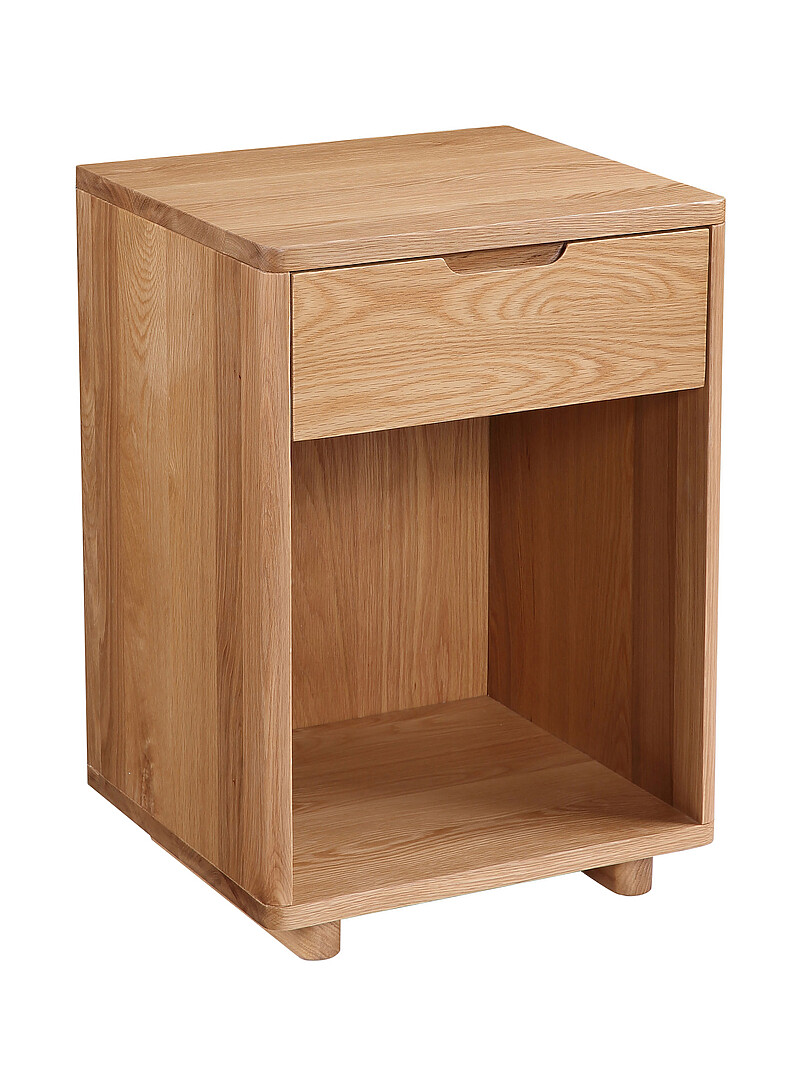 Osamu oak wood bedside table product image 2