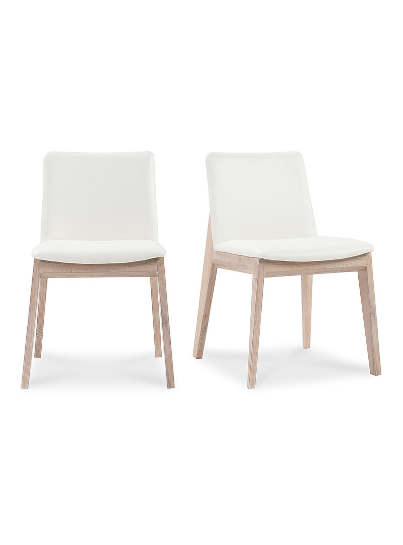 Deco oak dining chairs Set of 2 product image 2