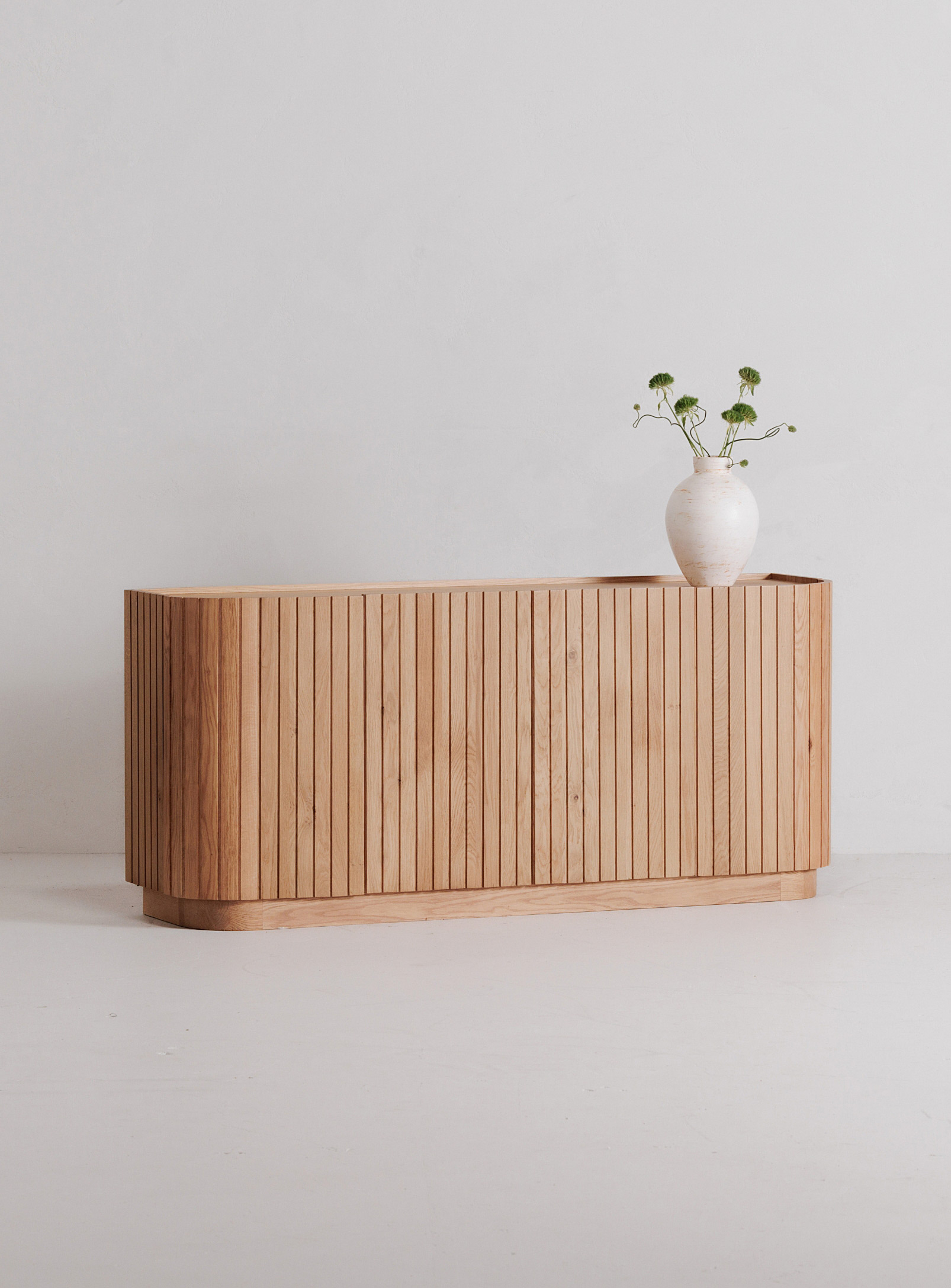 Moe's Home Collection - Povera oak rounded storage unit