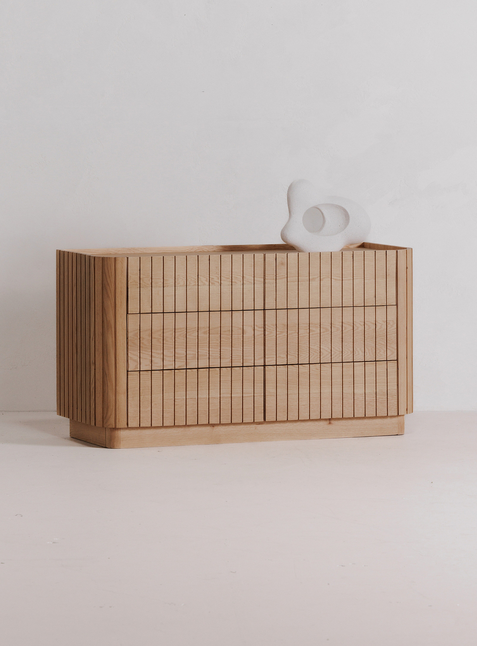 Moe's Home Collection - Povera rounded oak double dresser
