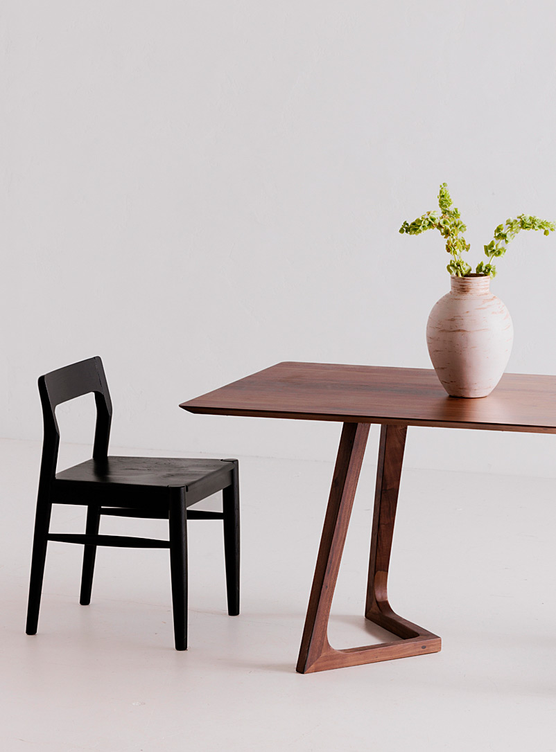 Owing oak minimalist chairs Set of 2 product image 2